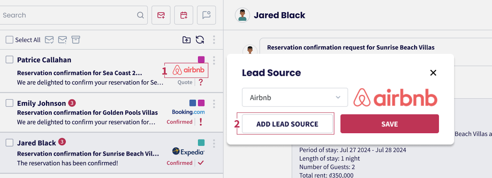 How to create a new lead source