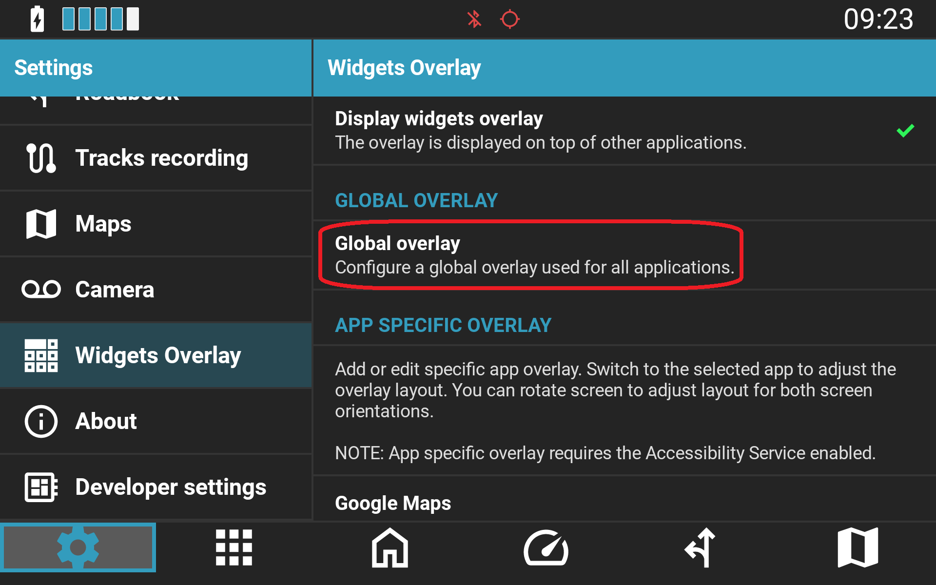 Setup Screen 2