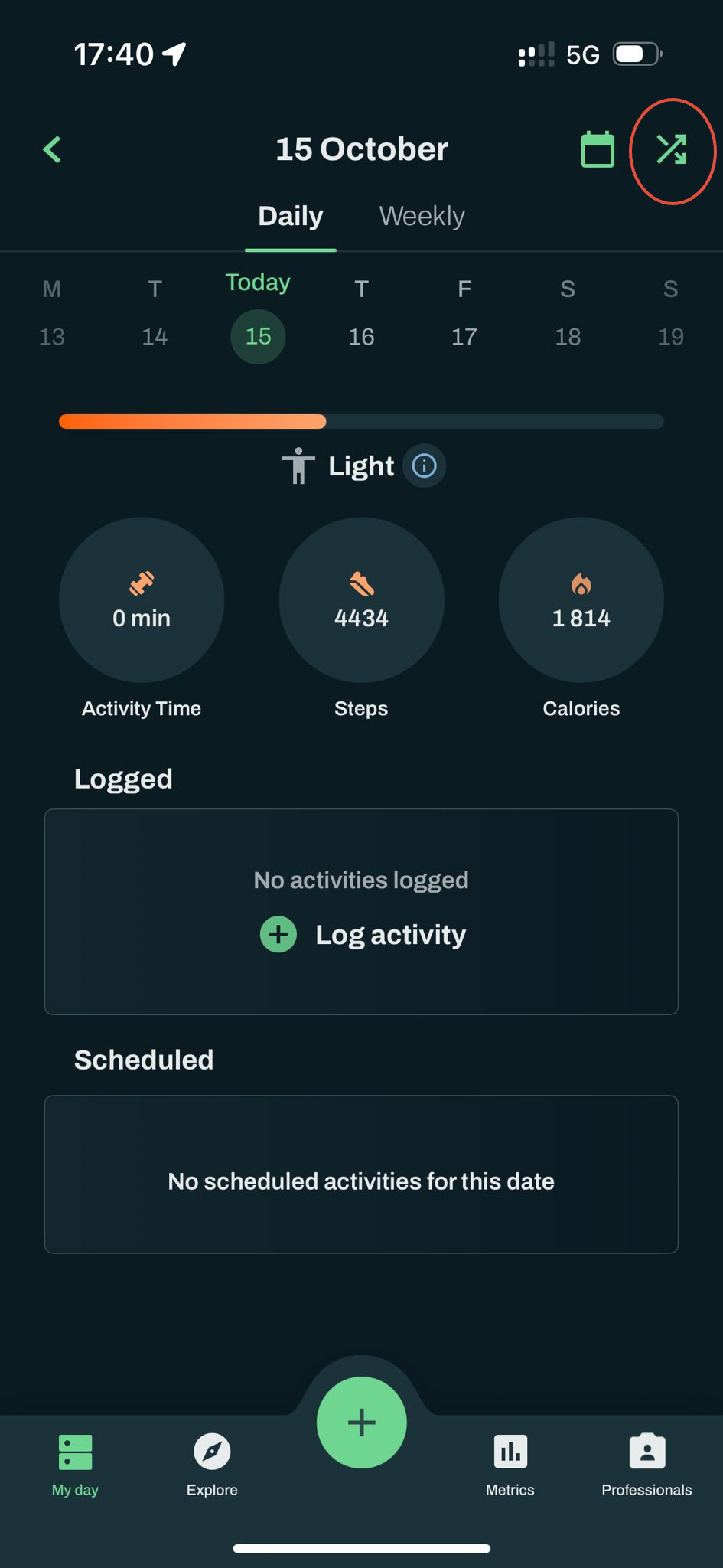 How to create a Fitness Plan in Erakulis