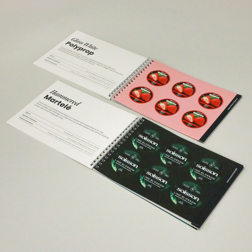 Stickers & Labels Sample Pack