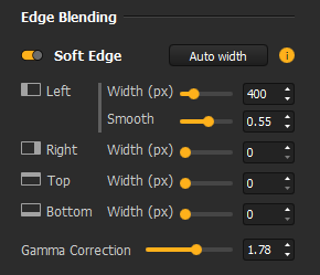 Gamma Correction and Smooth parameters
