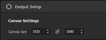 Canvas settings screenshot