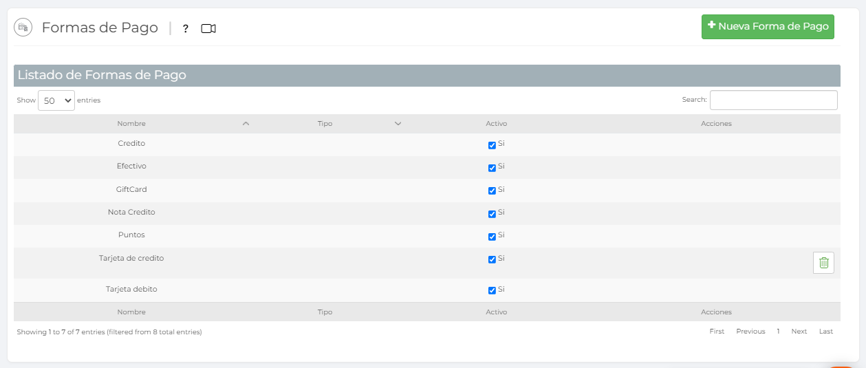 formas de pago vendty