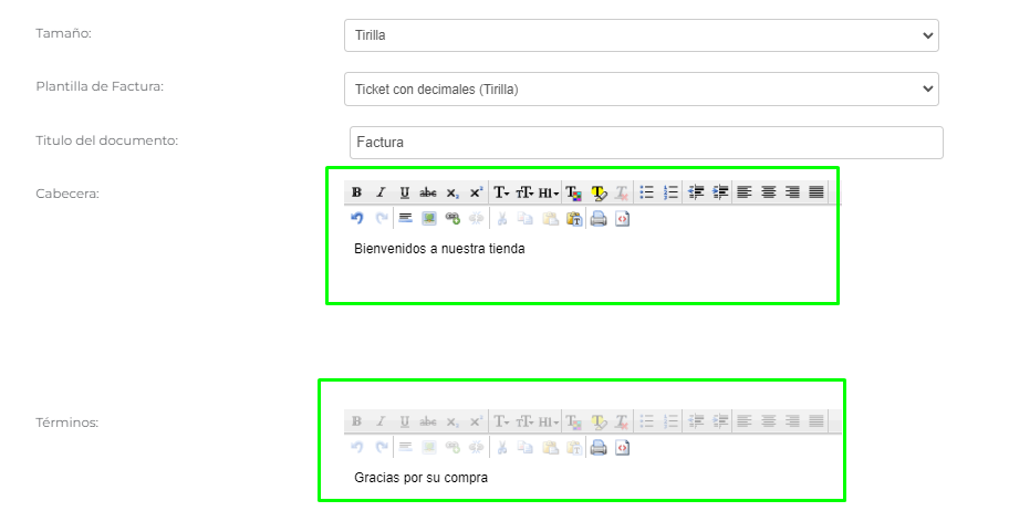 Modificar almacen vendty