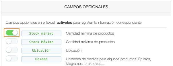 creacion de productos Vendty