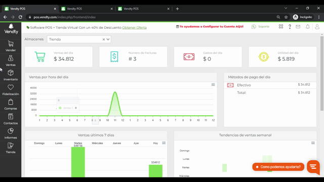 Productos categorias Vendty