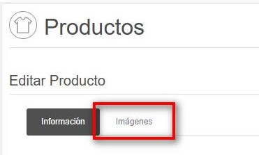 Editar productos Vendty