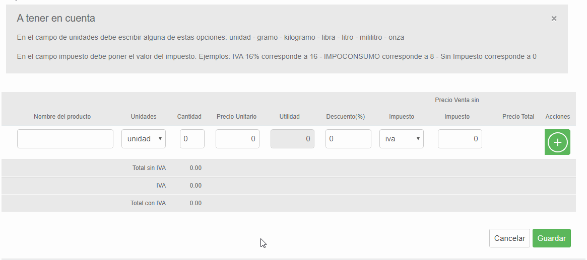 Ordenes de compra Vendty