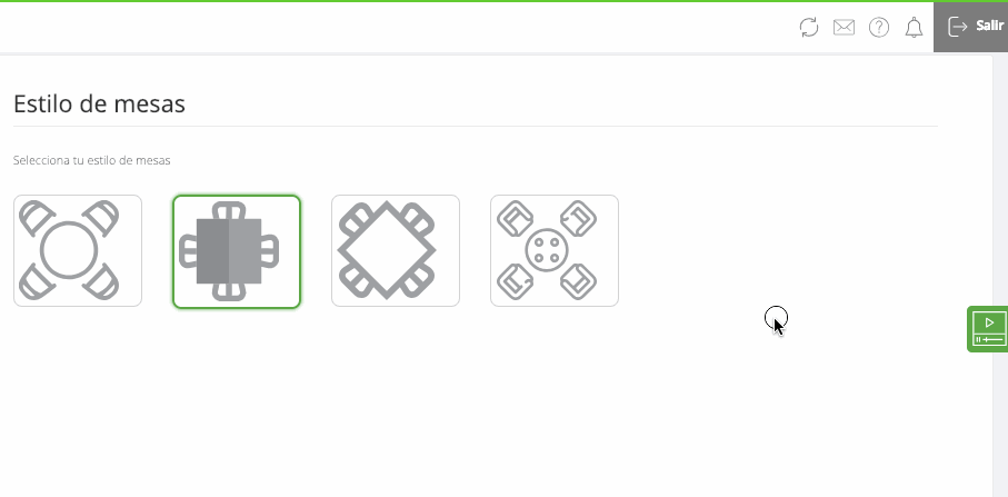 personaliza mesas vendty