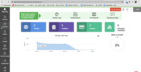 Tienda virtual Vendty