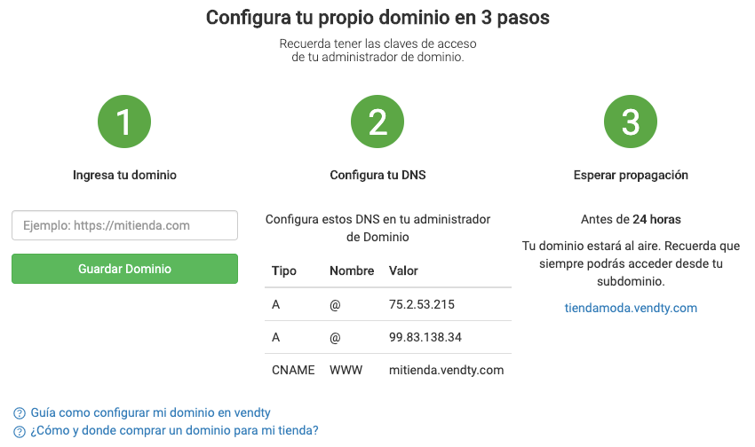 Tienda Virtual Vendty