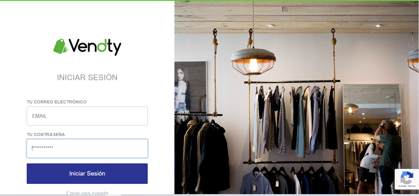 Tienda Virtual Vendty