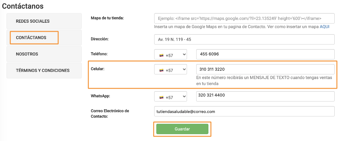 Tienda virtual Vendty