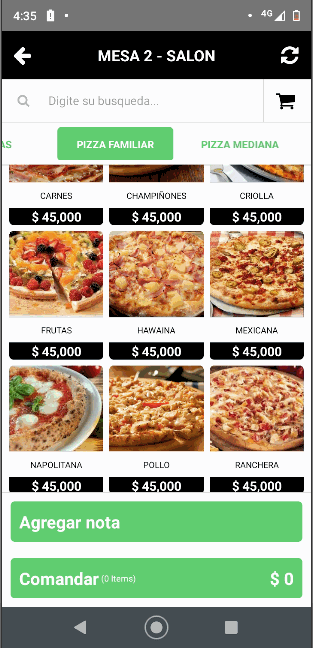 App Toma pedido Vendty