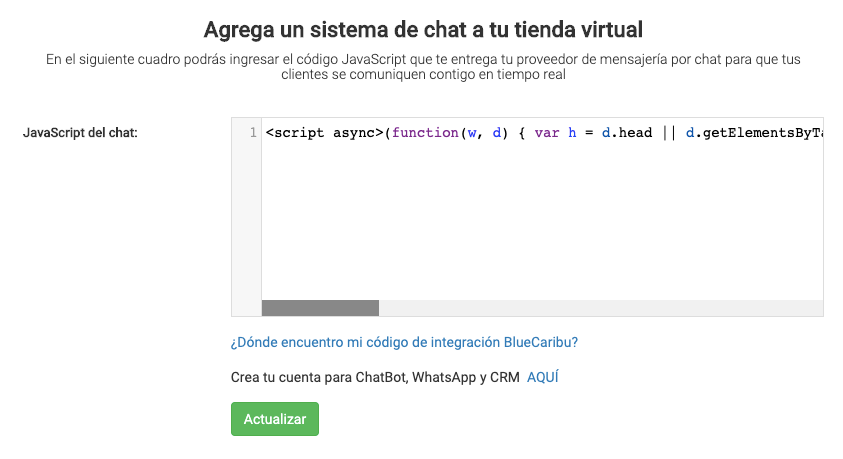 Tienda Virtual Vendty