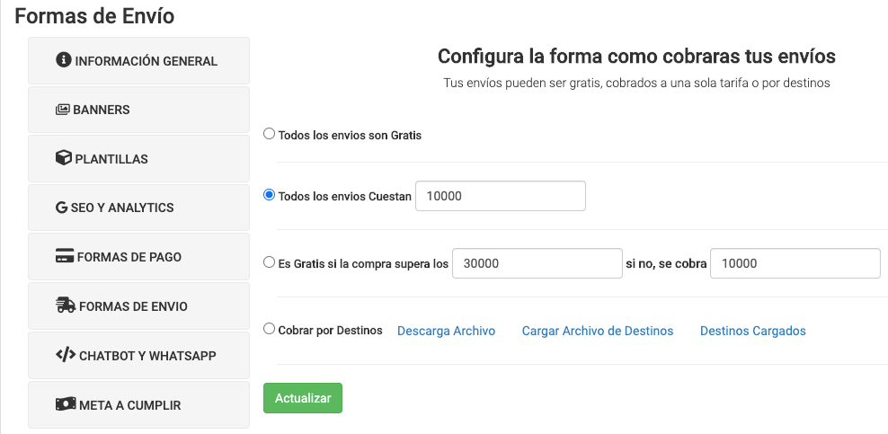 Tienda Virtual Vendty
