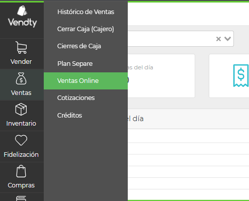 Tienda Virtual Vendty