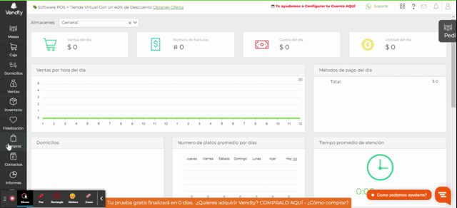 Plan de puntos Vendty