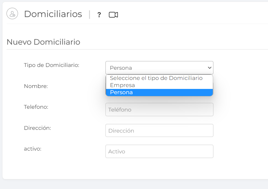Domiciliarios Vendty