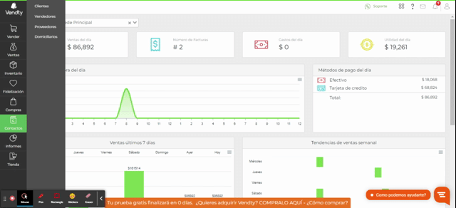 Domiciliarios Vendty