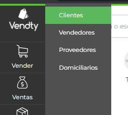 Creacion Clientes Vendty