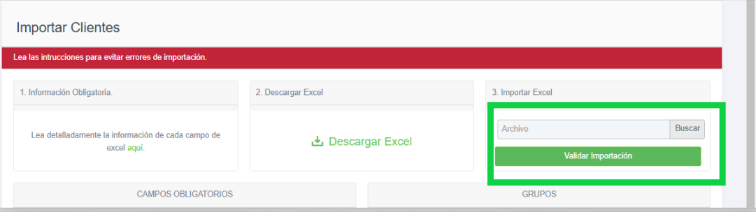 Creacion Clientes Vendty