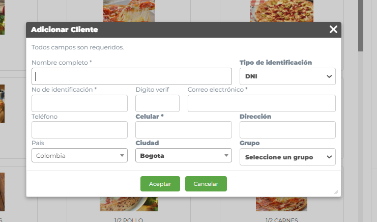Creacion Clientes Vendty