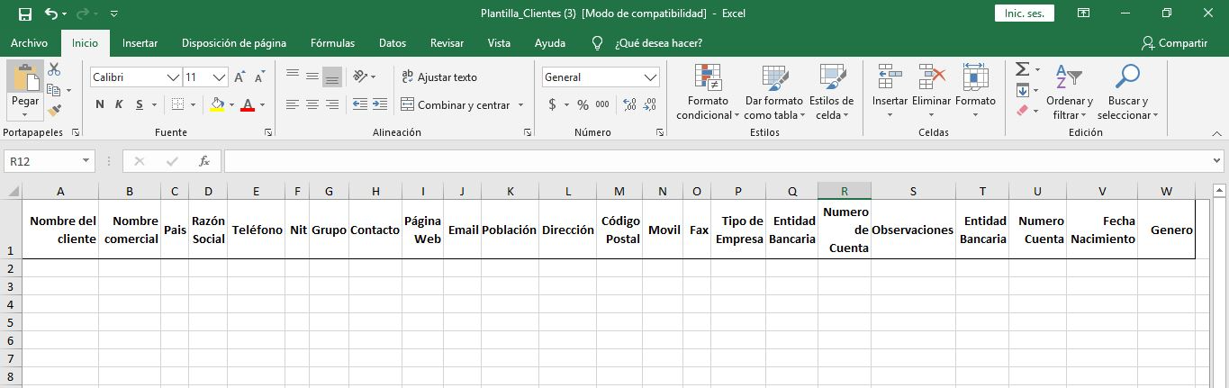 Creacion Clientes Vendty