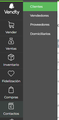 Correo a clientes Vendty