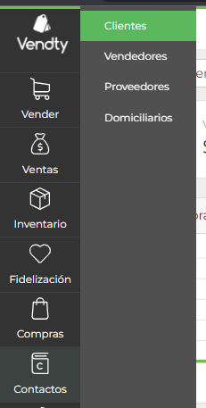 Clientes Vendty Ecxel