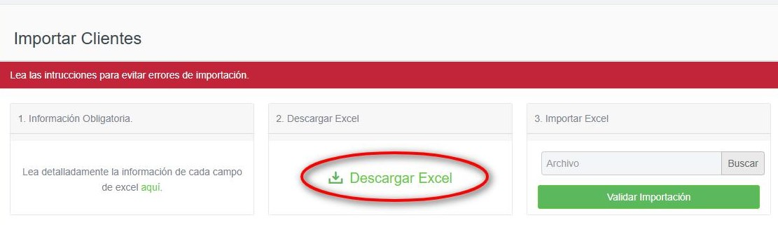 Clientes Vendty Ecxel