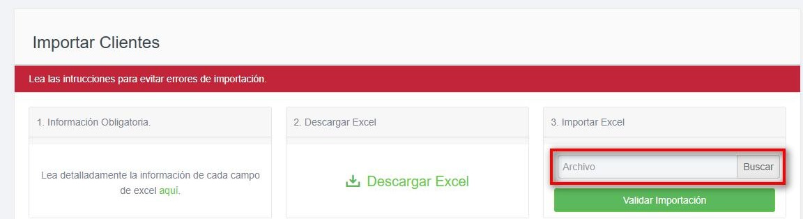 Clientes Vendty Ecxel