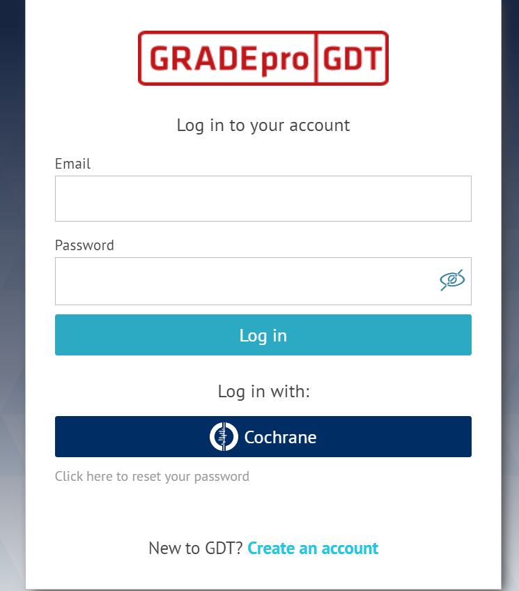 GRADEpro login dashboard
