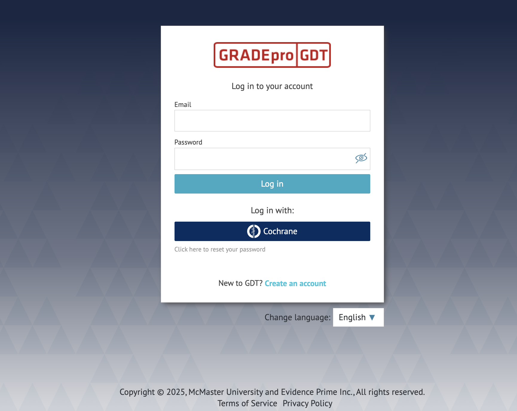  GRADEpro login dashboard