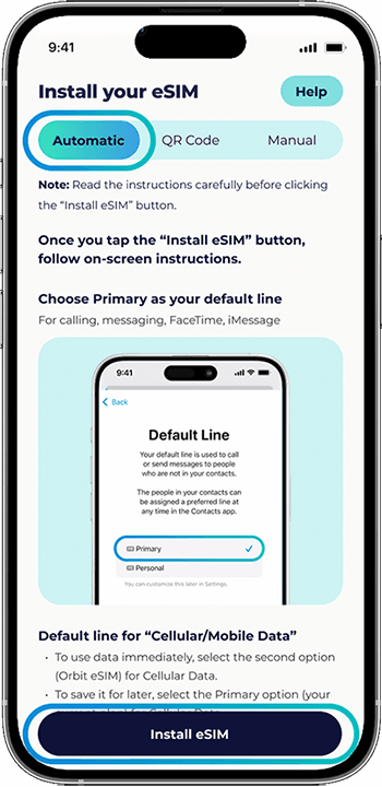 Automatic install step 2