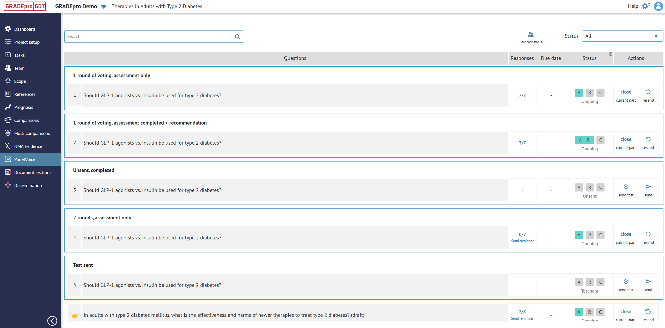 screenshot of 'PanelVoice' section in project