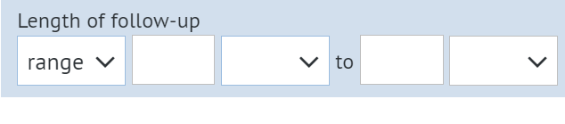 Follow-up range type