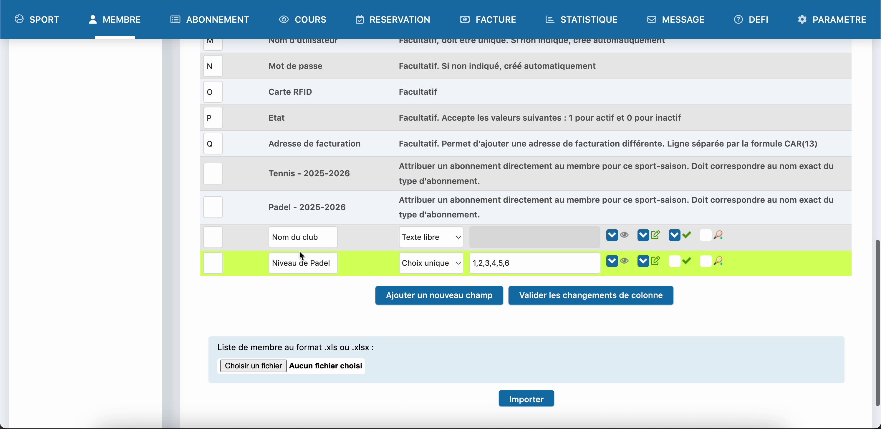 1. Configuration Admin (Partie 1) : Créer le champ