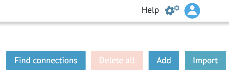 screenshot of management icons located in top-right corner of “Reference” tab