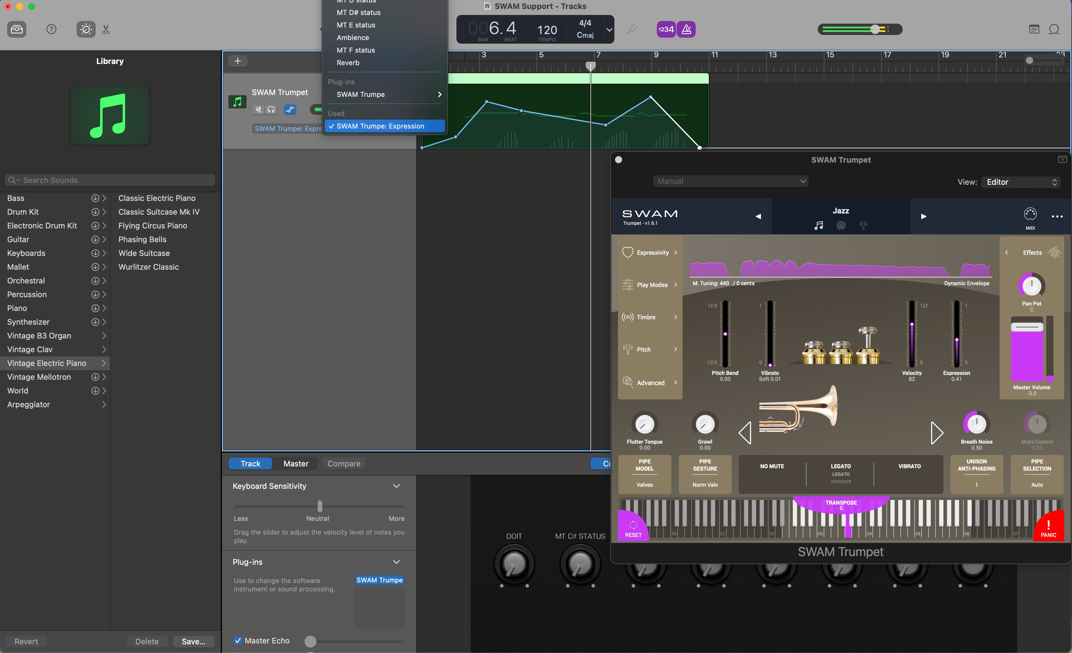 Expression automation