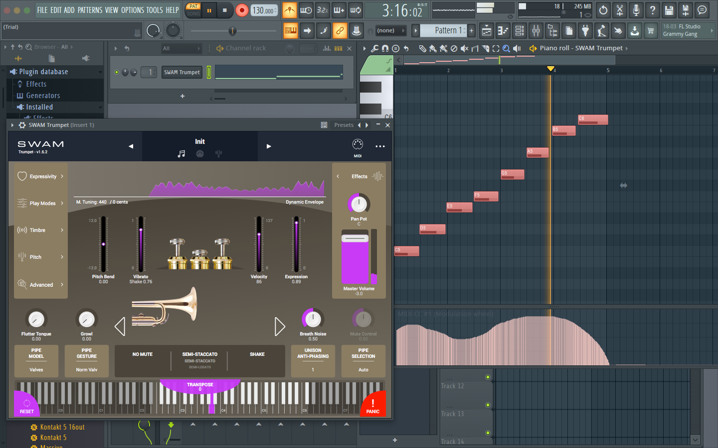 Drawing the automation