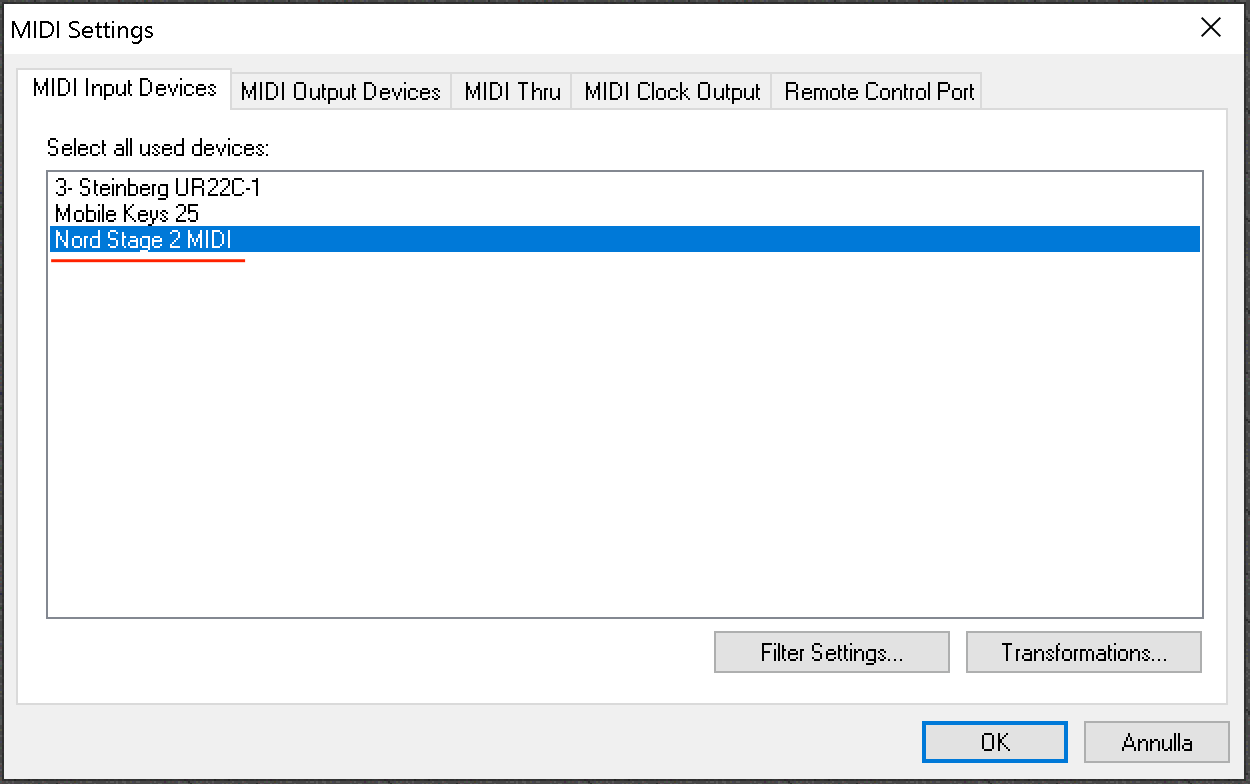 Select your controller