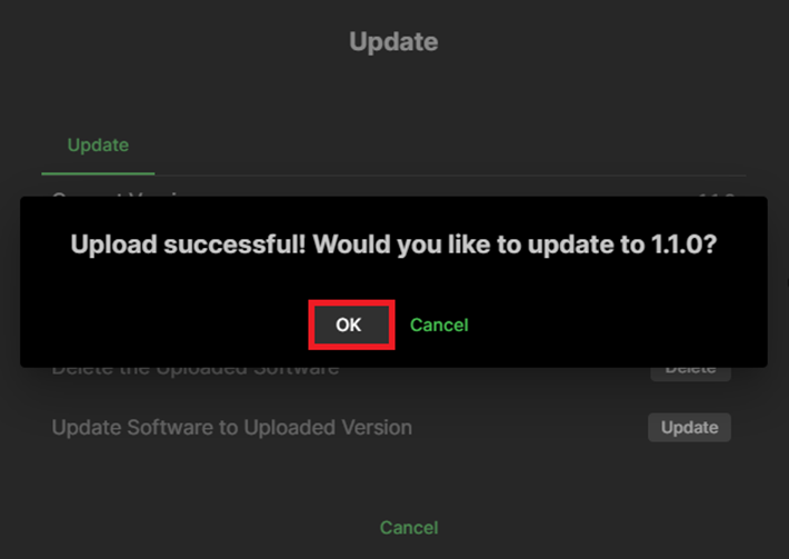 A screenshot of a software update

AI-generated content may be incorrect.