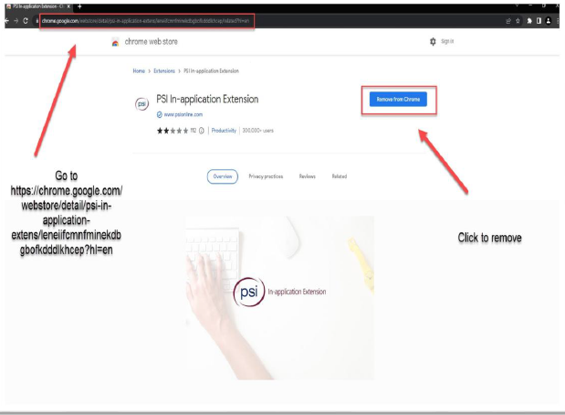 Remove from Chrom option