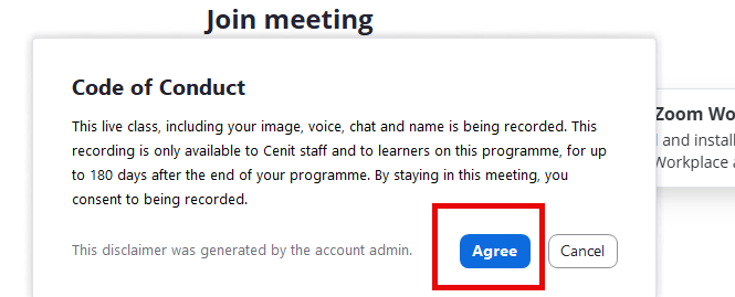 Image of the code of conduct