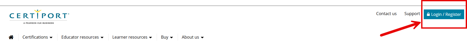 The register button screen