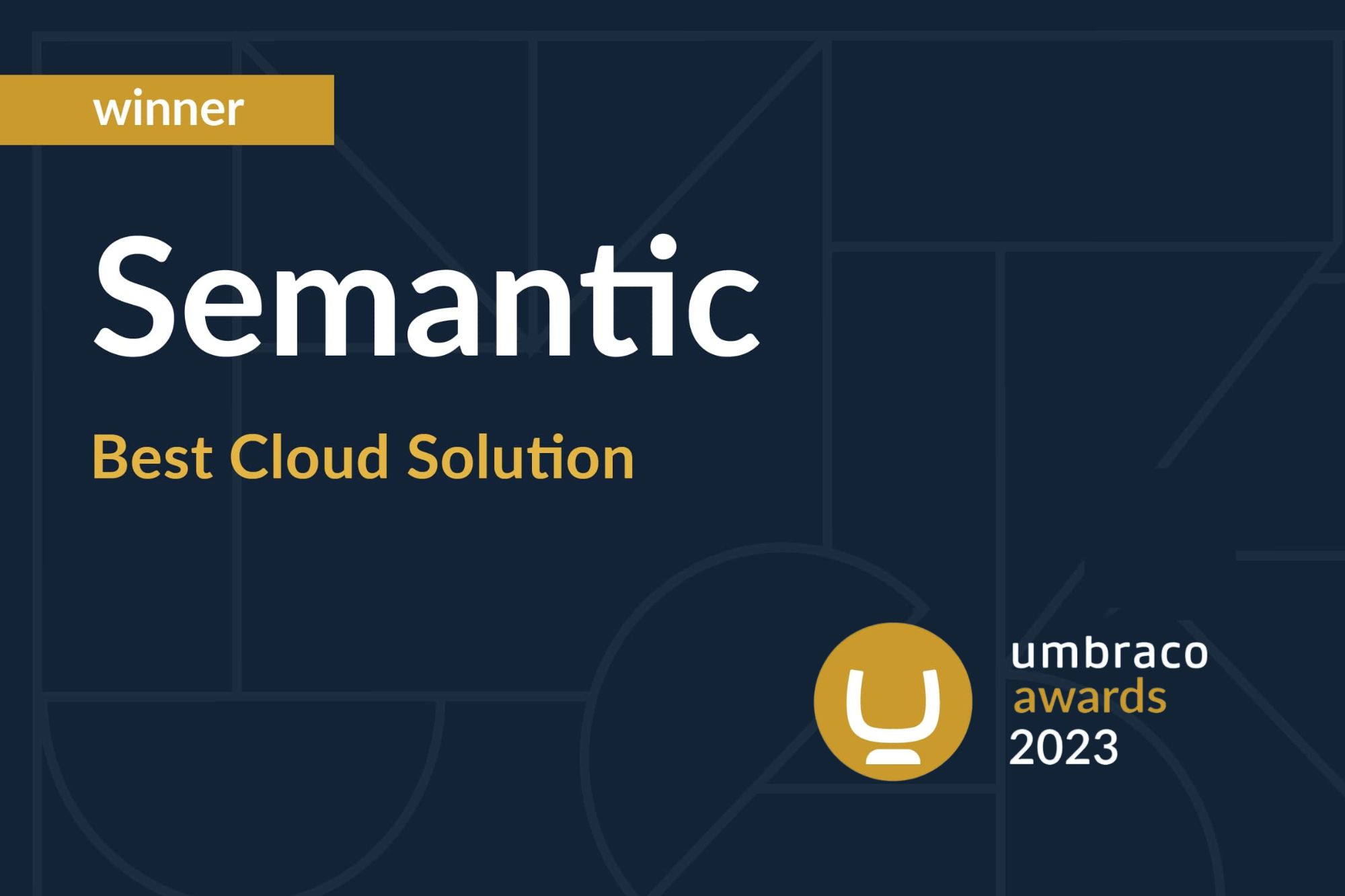 LOOP wins Best Cloud Solution at the Umbraco Awards