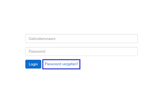 passwoord mycodabox resetten