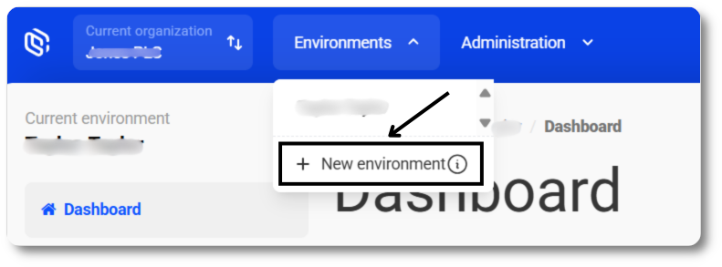 Add a new environment