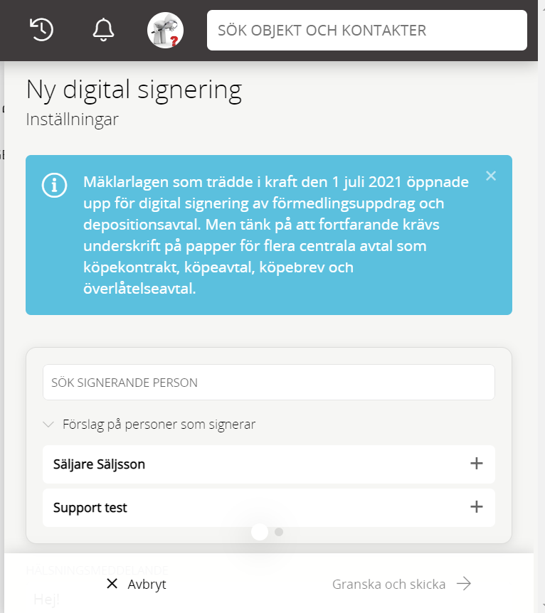 Signerande parter